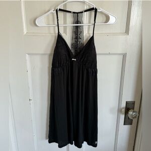 NWT Victoria’s Secret black lace chemise size medium